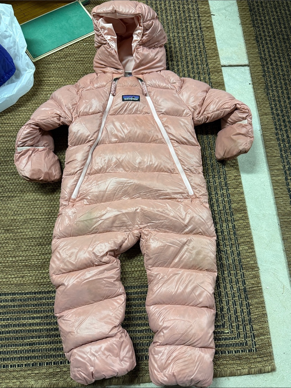 Patagonia Kids Light Pink bunting